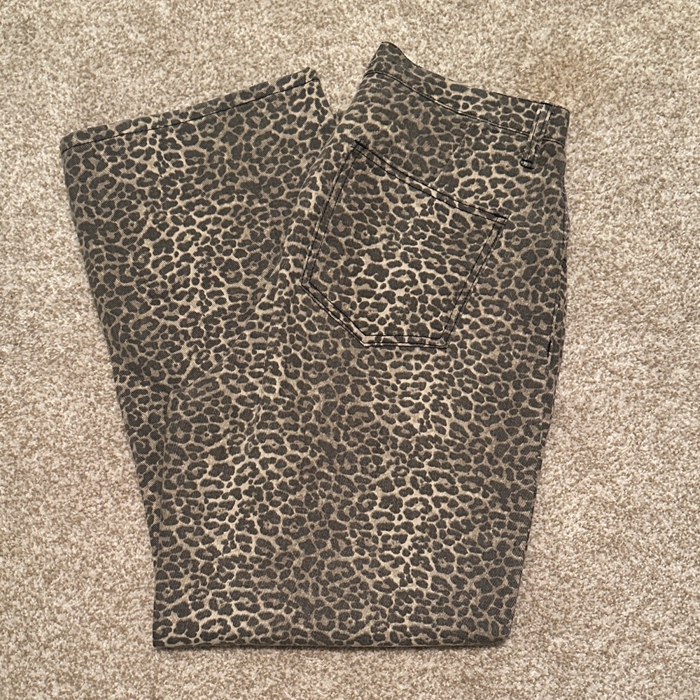 Leopard Print Pants Pants
